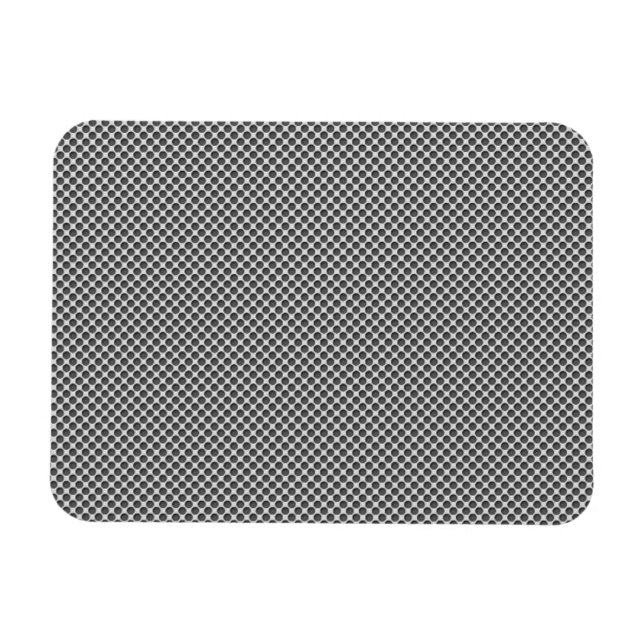 Imán Plata Metalizado con patrón de agujeros (Horizontal)