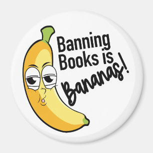 Imán Plátanos Prohibidos Libros