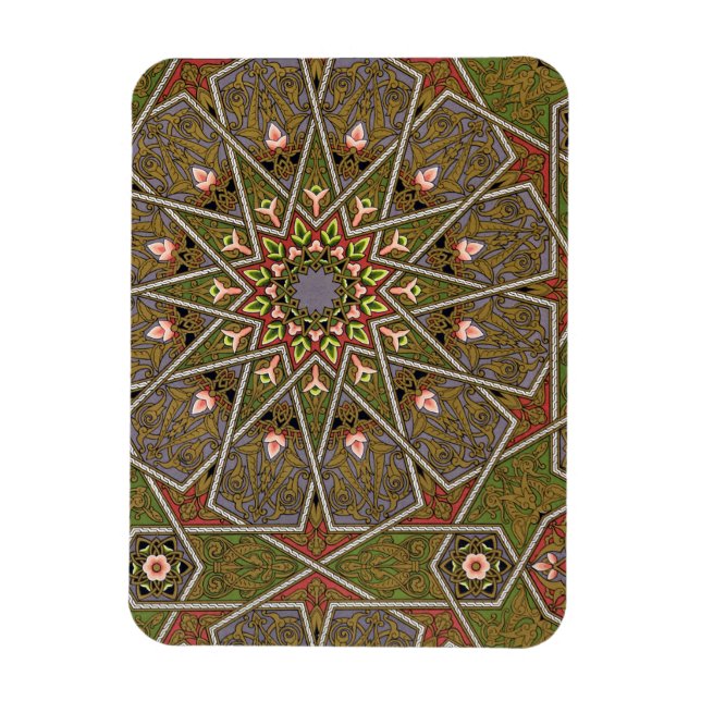 Imán Plate I de "Studies in Design", c.1874-76 (litho) (Vertical)