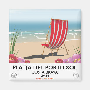 Imán Platja del Portitxol, Costa Brava, España