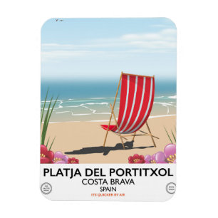 Imán Platja del Portitxol, Costa Brava, España