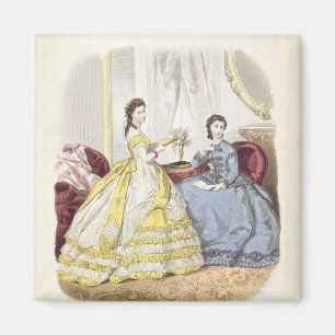 Imán Plato de moda con baile