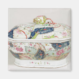 Imán Plato de porcelana, siglo XVIII