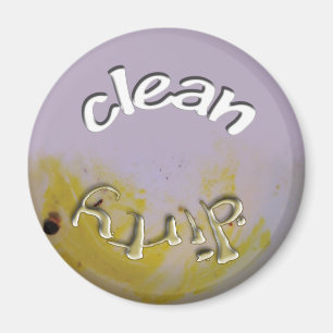 Imán Plato Limpio / Sucio - Refrigerador.