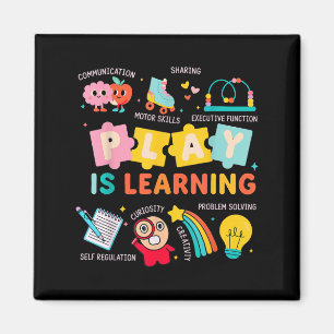 Imán Play is Learning Kindergarten Teacher Life School