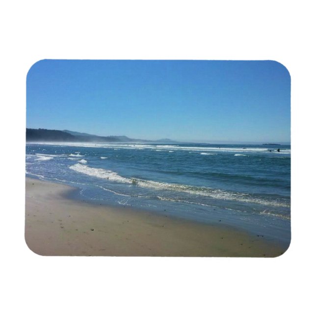 Imán Playa Agate, Oregón (Horizontal)