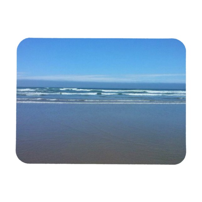 Imán Playa Agate, Oregón (Horizontal)