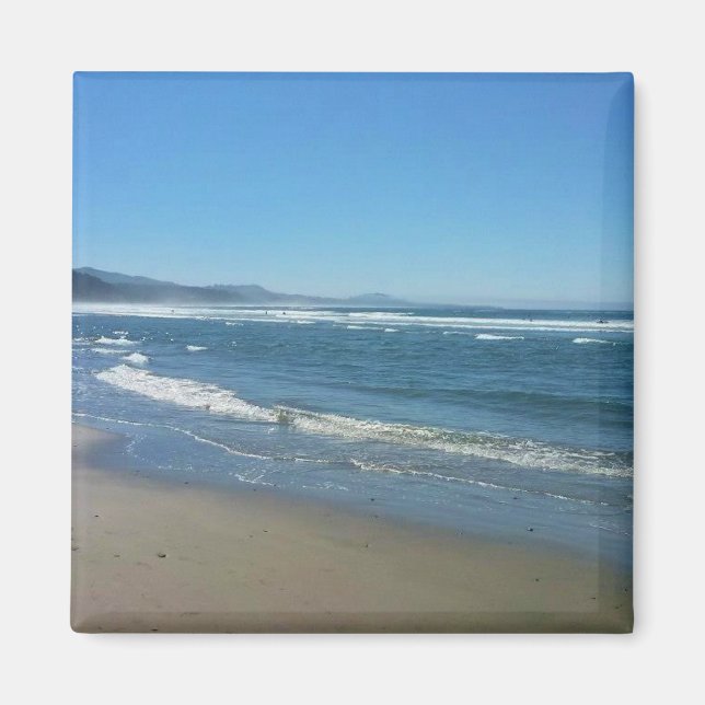 Imán Playa Agate, Oregón (Frente)