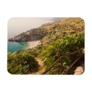 Imán Playa aislada en Lo Zingaro, Sicilia