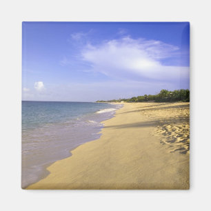 Imán playa Baie Longue Long Bay, St. Martin,