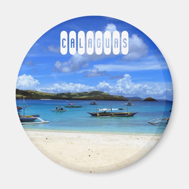 Imán Playa Calaguas, Filipinas (Frente)