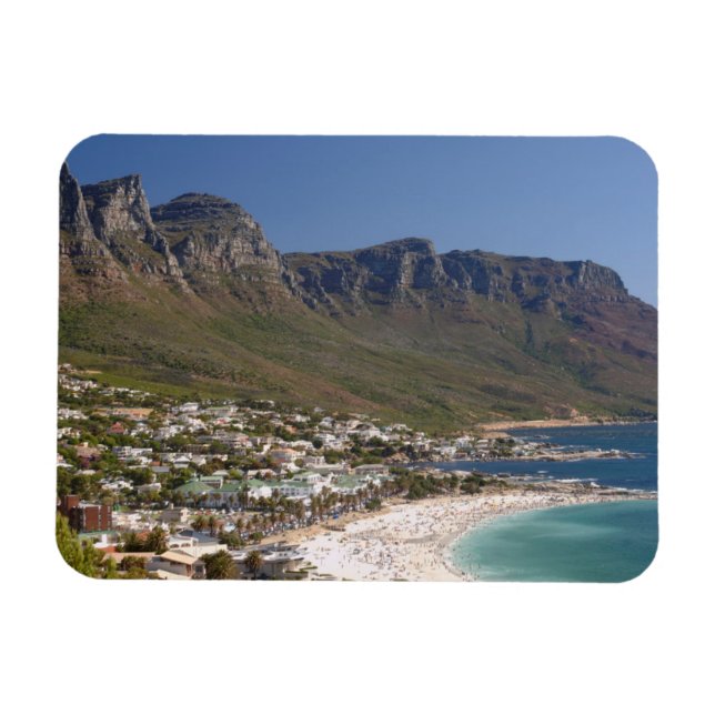 Imán Playa Camps Bay y los Doce Apóstoles (Horizontal)