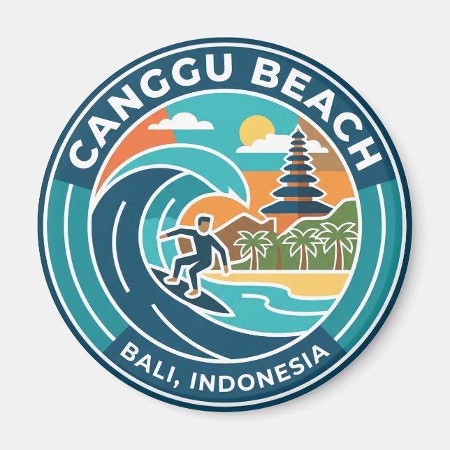 Imán Playa Canggu Indonesia (Frente)