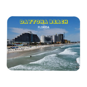 Imán Playa Daytona, fondo de Florida