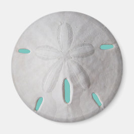 Imán Playa de arena dorada océano verano color turquesa