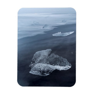 Imán Playa de arena negra y hielo, Islandia