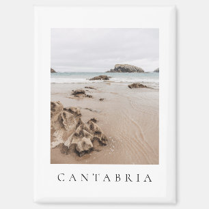Imán Playa de Arnia en España, playa de estética neutra