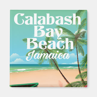 Imán Playa de Bambú Jamaica