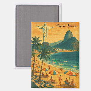 Imán Playa de Copacabana Brasil
