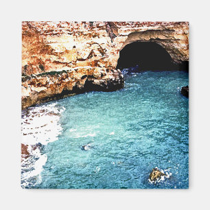 Imán Playa de desaparición - valle Covo - Algarve