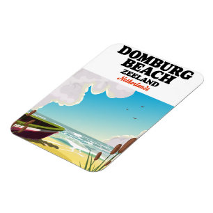 Imán Playa de Domburg Beach Zeeland Domburg