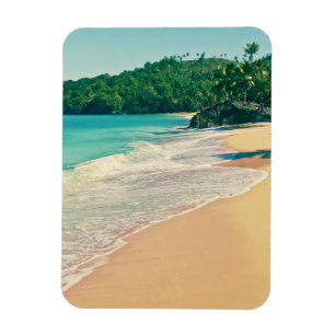 Imán Playa de Isla Tropical Tranquila