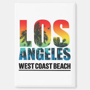 Imán Playa de la Costa Oeste de Los Ángeles