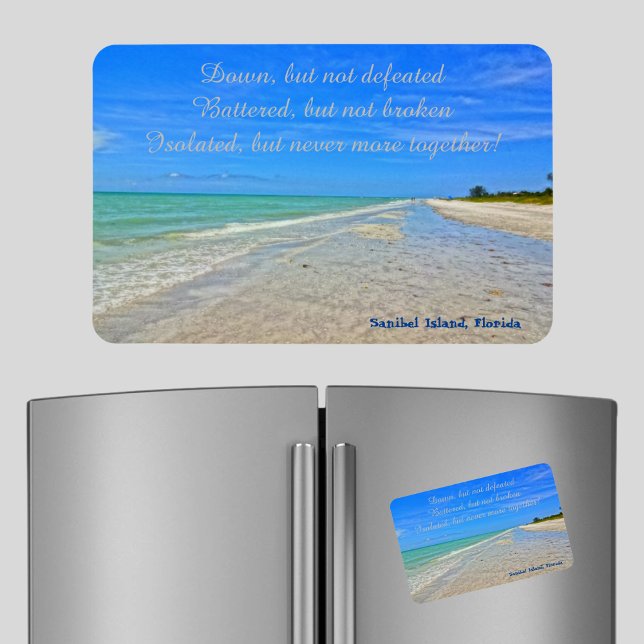 Imán Playa de la isla de Sanibel Florida antes del hura (Subido por el creador)