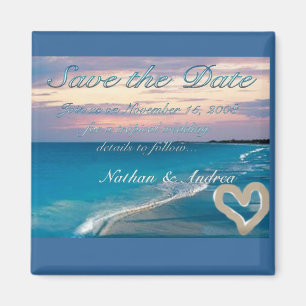 Imán Playa de la puesta del sol