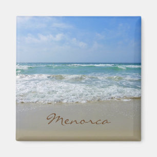 Imán Playa de Menorca y recuerdo del mar