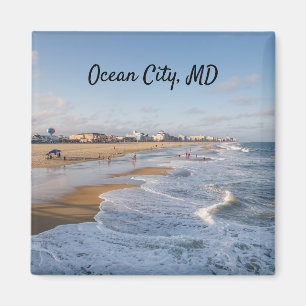 Imán Playa de Ocean City, Maryland