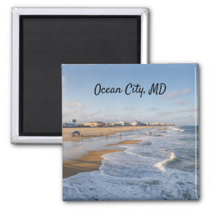 Imán Playa de Ocean City, Maryland