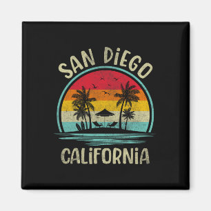 Imán Playa de San Diego California Palma Familia Verano