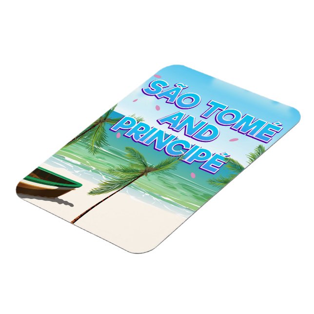 Imán Playa de Santo Tomé y Príncipe (Lado Izquierdo)