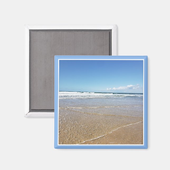 Imán Playa De Soulac Sur Mer En Francia | Mar (Anverso/Reverso)