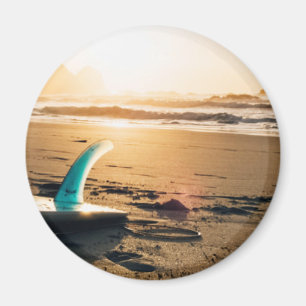 Imán Playa de surf board