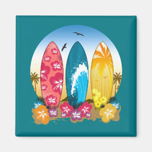 Imán Playa de Surfboard