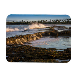 Imán Playa de Tabuba: Ondas de fractura en los filones