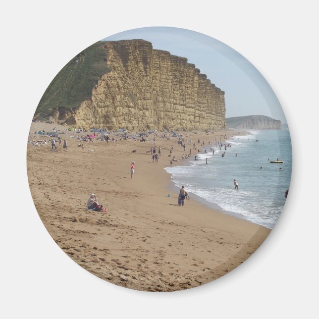 Imán Playa de West Bay (Frente)
