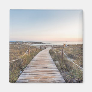 Imán Playa del Es Pujols en el amanecer