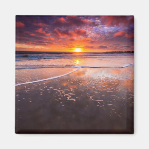 Imán Playa del Estado Ventura al Atardecer