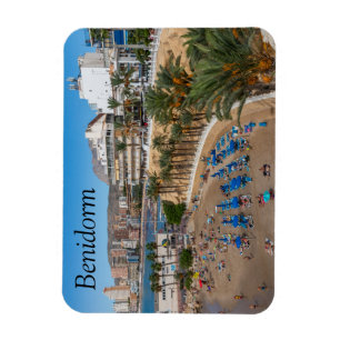 Imán Playa Del Malpas, Benidorm, Costa Blanca, España
