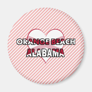 Imán Playa naranja, Alabama
