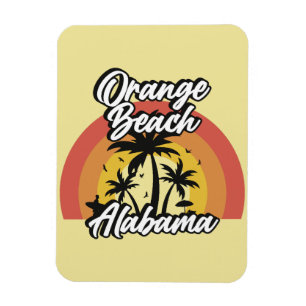 Imán Playa naranja, Alabama