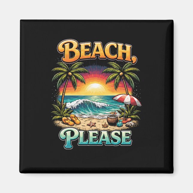 Imán Playa, Por Favor (Frente)