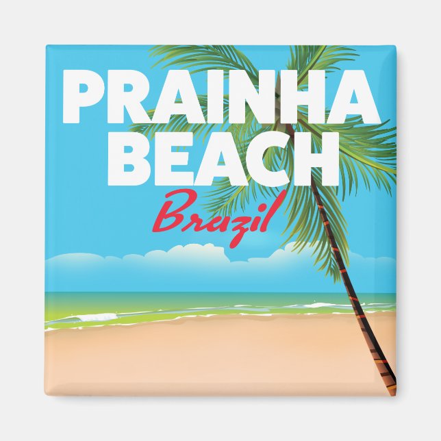 Imán Playa Prainha Brasil (Frente)