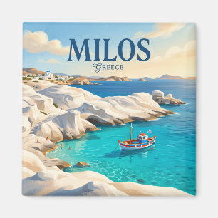 Imán Playa Sarakiniko, Milos Grecia