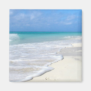 Imán Playa suave de arena blanca