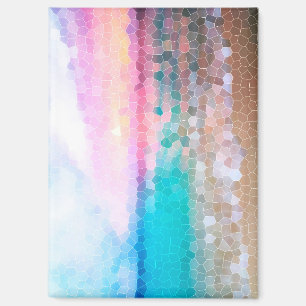 Imán Playa Tropical De Glass Sunrise Stain