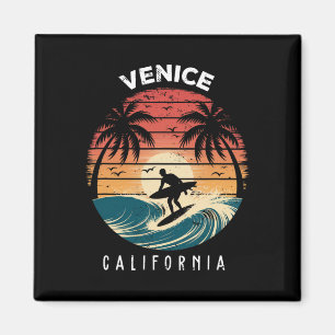 Imán Playa Venice California olas de tabla de surf Play
